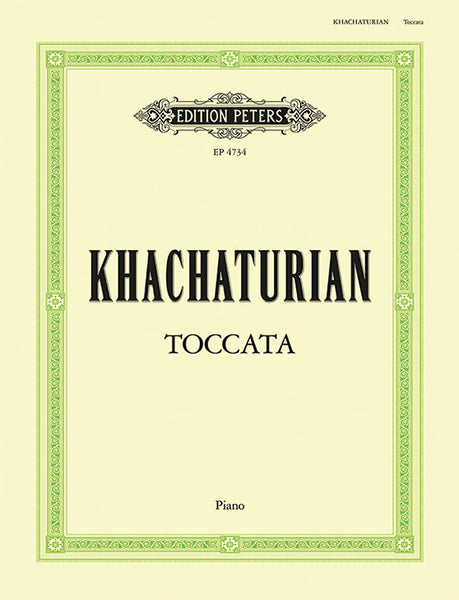 Toccata: Piano (Solo) | Aram Khachaturian | Sheet Music – Alfred Music
