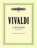 6 Sonatas for Cello and Continuo Cover Image