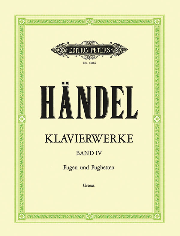 Keyboard Works Vol.4: Fugues & Fughettas Cover Image