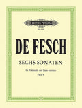 6 Sonatas for Cello and Continuo Op. 8 Cover Image