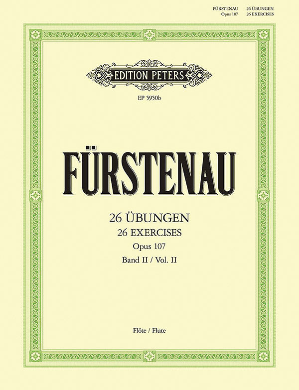 26 Exercises Op. 107 for Flute, Vol. 2 Cover Image