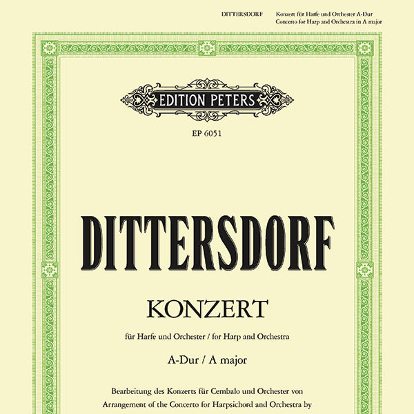 Harp Concerto in A Major Cover Image