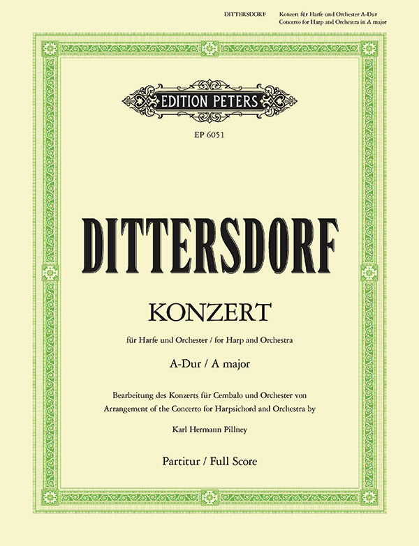 Harp Concerto in A Major Cover Image