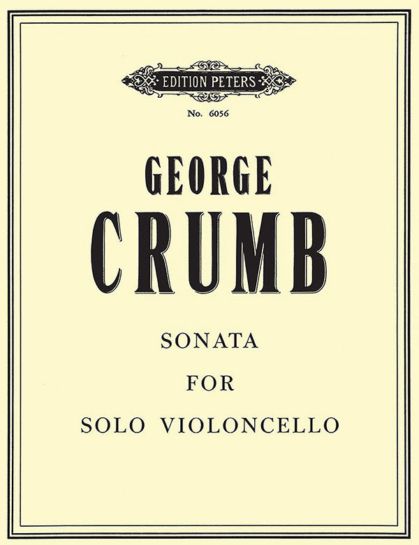 Sonata for Solo Violoncello Cover Image