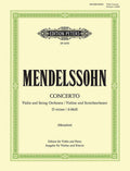 Violin Concerto in D minor MWV O3 (Edition for Violin and Piano) Cover Image