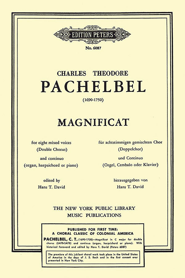 Magnificat Cover Image
