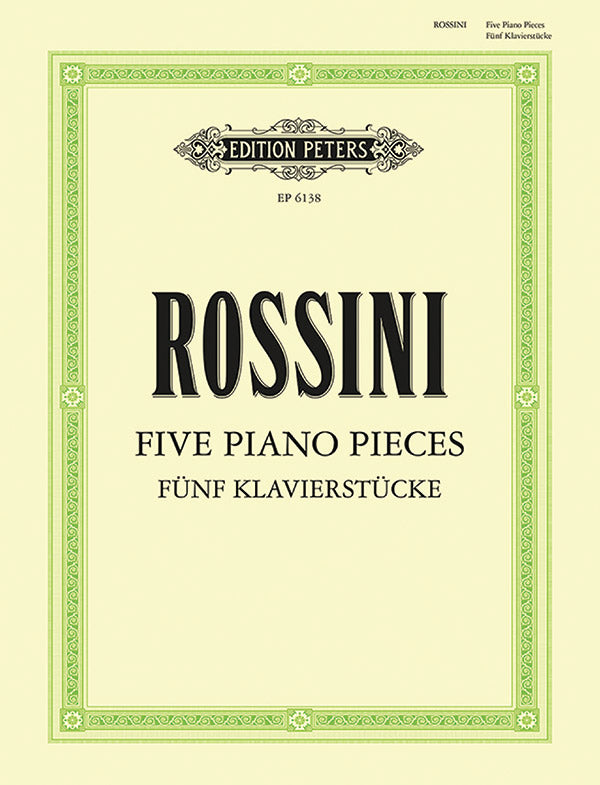 5 Piano Pieces Cover Image
