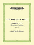 Sinfonietta (Divertimento Flautistico) for Flute Quintet Cover Image