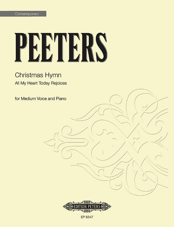 Christmas Hymn: All My Heart Today Rejoices Cover Image