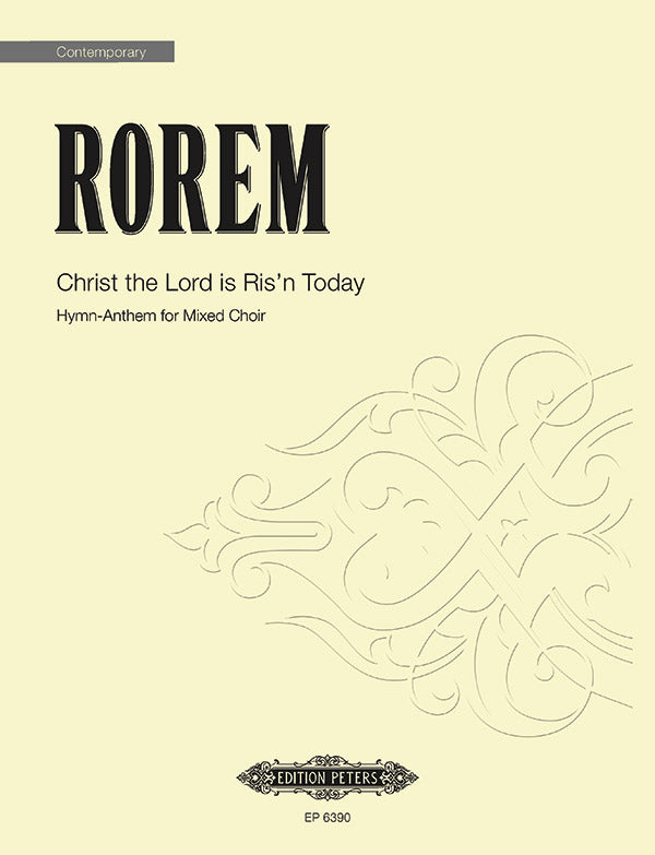 Christ the Lord is Ris'n Today Cover Image