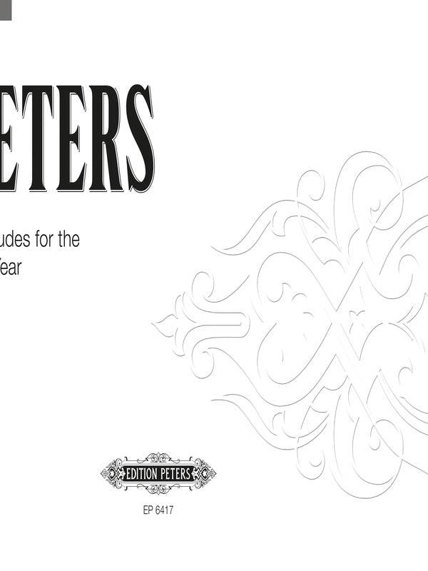 Hymn Preludes for the Liturgical Year Op.100 Vol.17 Cover Image