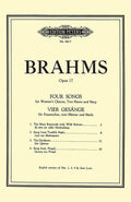 4 Songs for Women's Chorus Op. 17 Cover Image