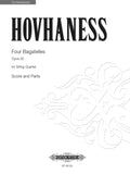 Four Bagatelles for String Quartet Op. 30 Cover Image