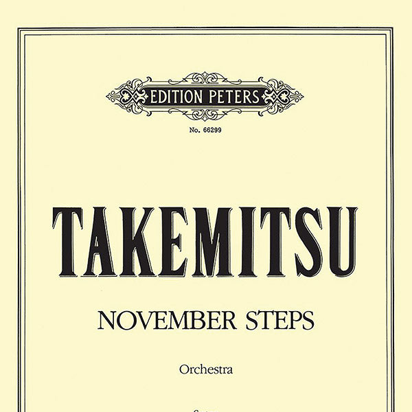 November Steps (Full Score) Cover Image