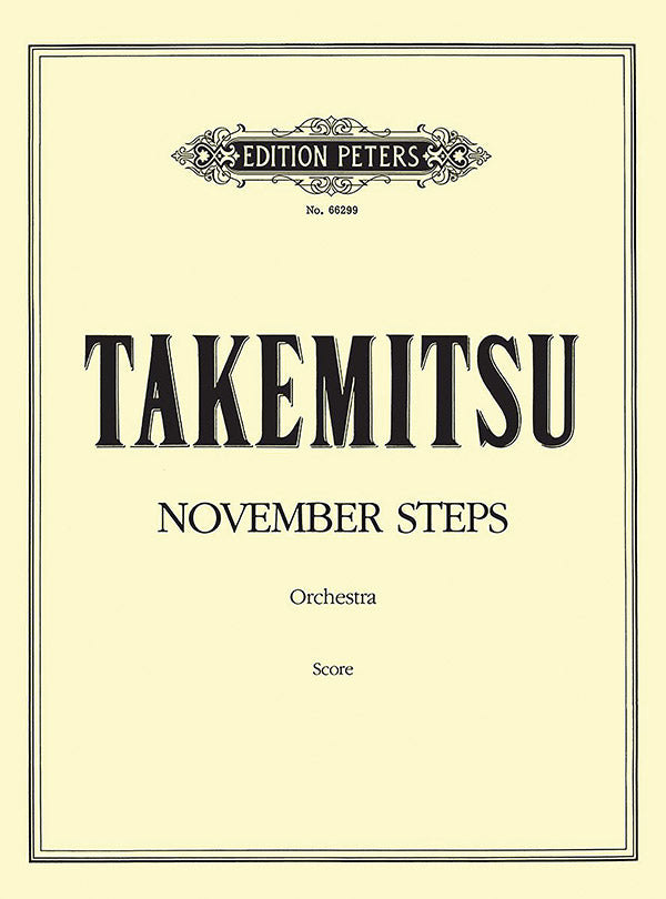 November Steps (Full Score) Cover Image