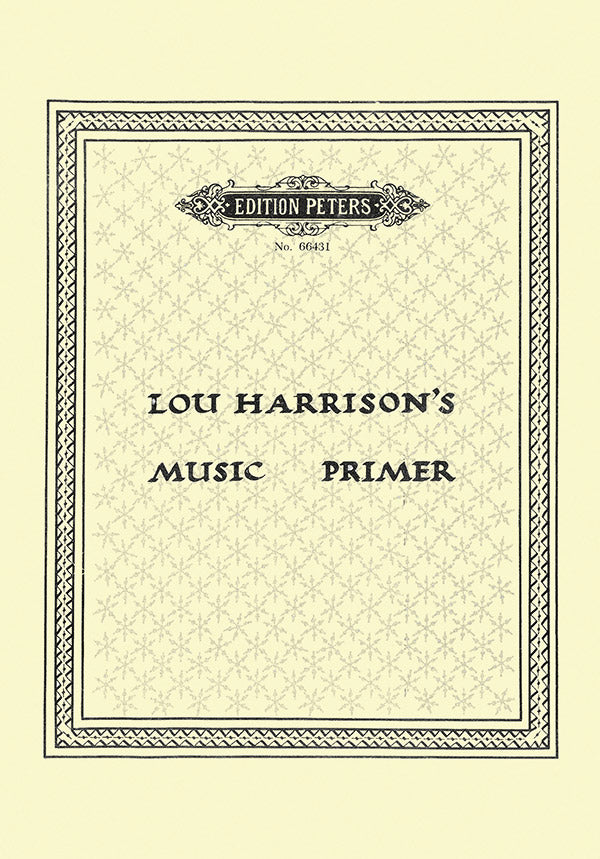 Lou Harrison's Music Primer Cover Image