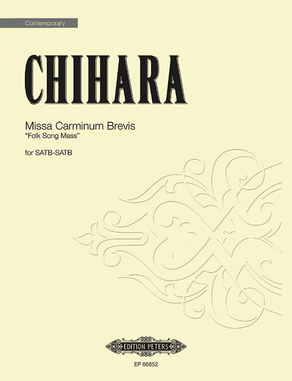 Missa Carminum Brevis Cover Image