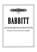 An Elizabethan Sextet Cover Image