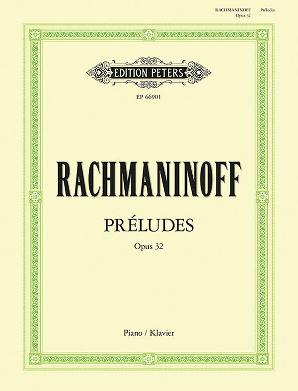 Preludes op. 32 Nr. 1-13 Cover Image