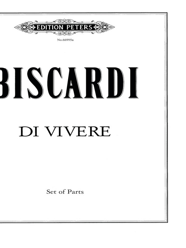 Di Vivere (Parts) Cover Image