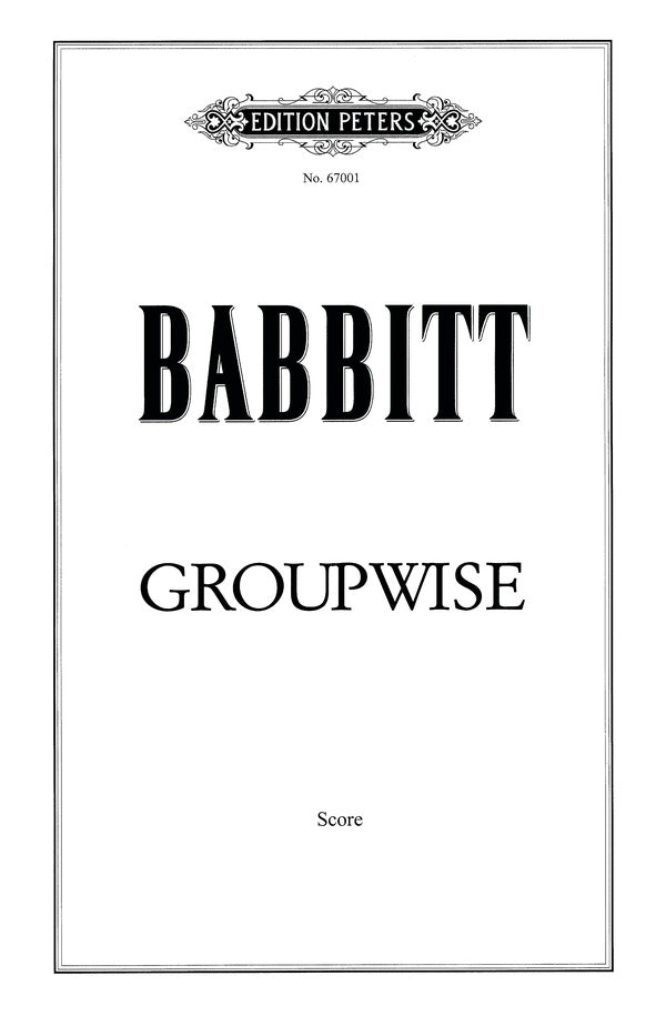 Groupwise Cover Image
