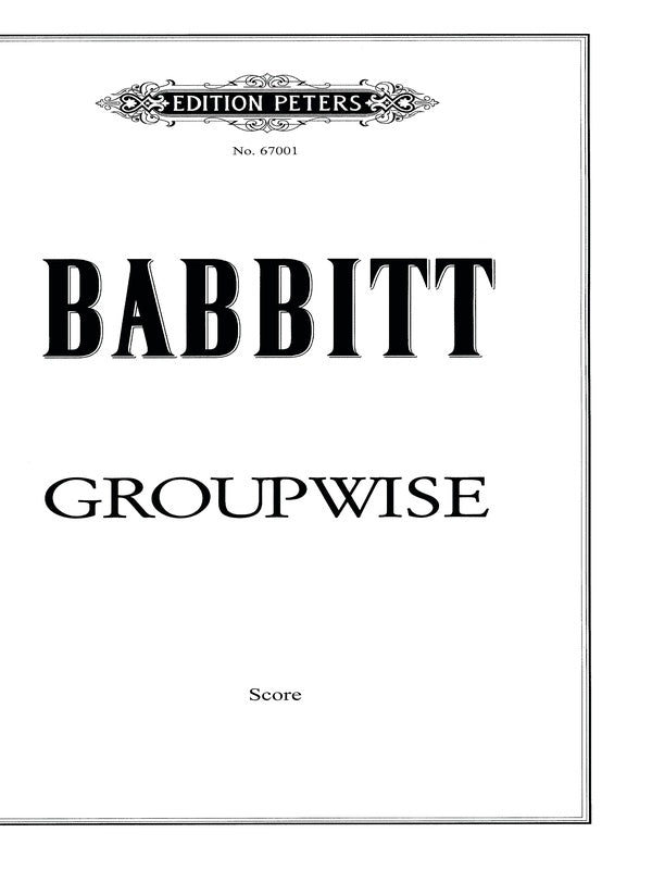 Groupwise Cover Image