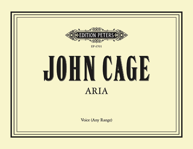 Aria for Voice (Any Range) Cover Image
