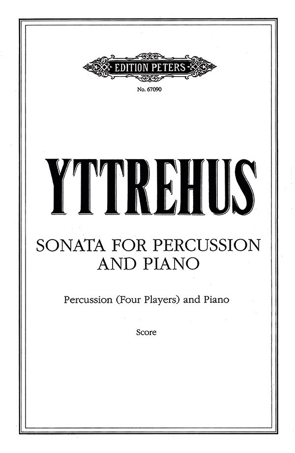 Sonata for Percussion and Piano Cover Image