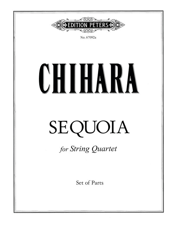 Sequoia (String Quartet) Cover Image