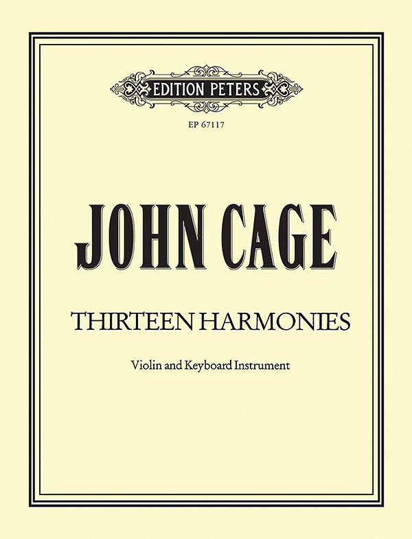 Thirteen Harmonies (from Apartment House 1776) Cover Image