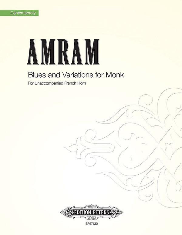 Blues and Variations for Monk for Horn Cover Image