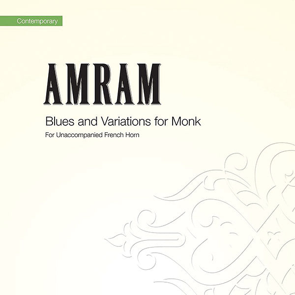 Blues and Variations for Monk for Horn Cover Image