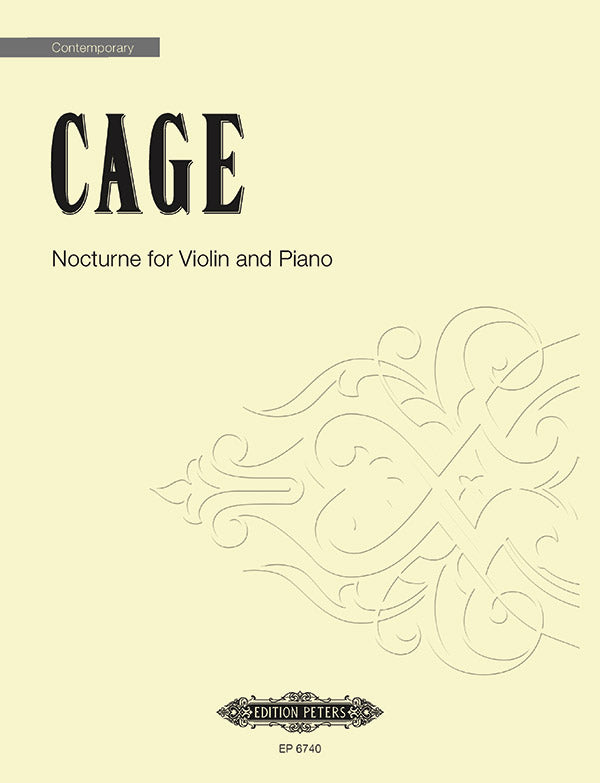 Nocturne for Violin and Piano Cover Image