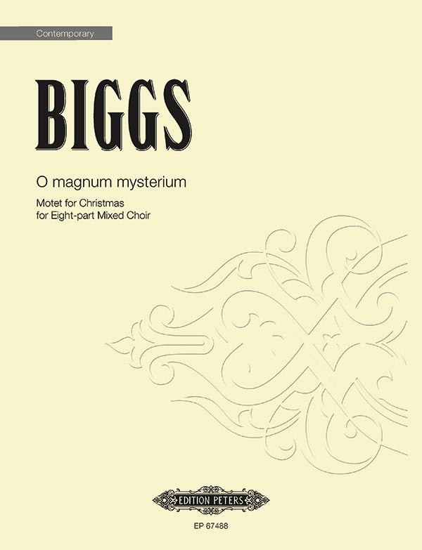 O magnum mysterium (Motet for Christmas) Cover Image