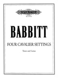 Four Cavalier Settings Cover Image