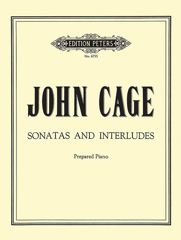 Sonatas and Interludes for Prepared Piano Cover Image