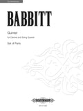 Clarinet Quintet (set of parts) Cover Image