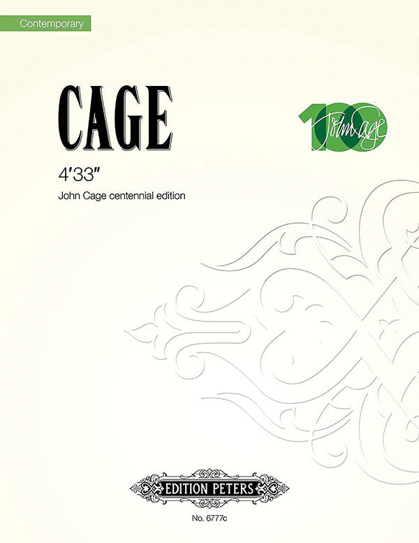 4'33'' (Centennial Edition) Cover Image