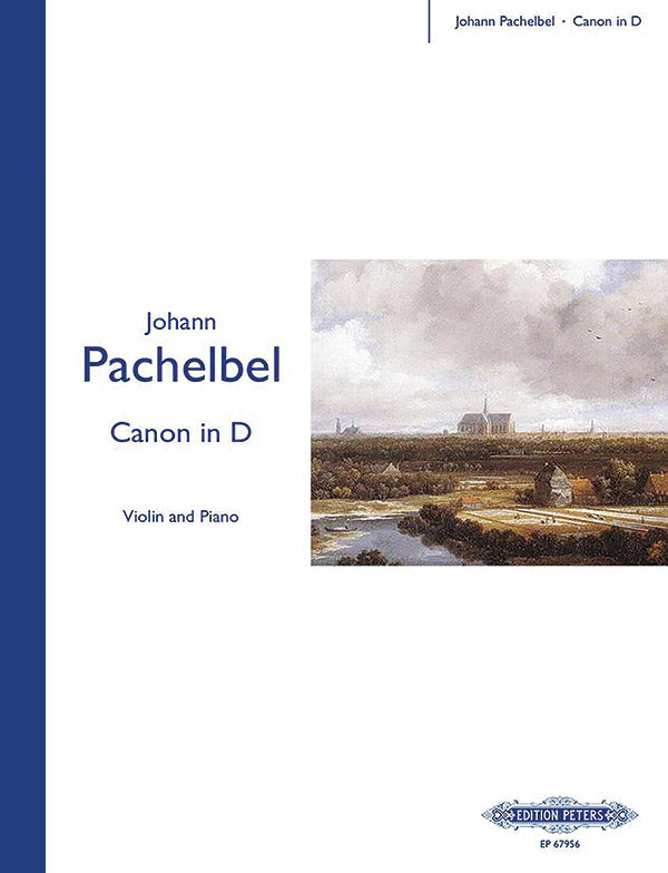 Canon in D (Arranged for Violin and Piano) Cover Image