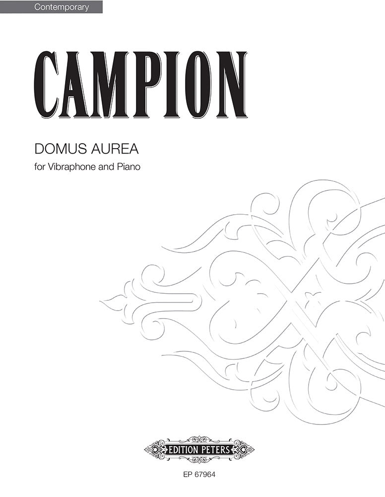 Domus Aurea for vibraphone & piano Cover Image