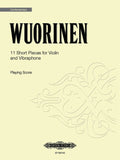 11 Short Pieces for Violin and Vibraphone Cover Image