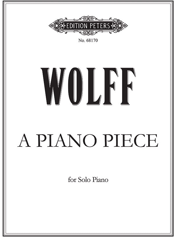 A Piano Piece Cover Image
