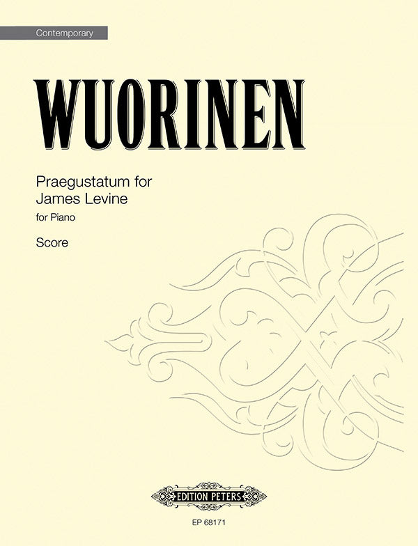 Praegustatum for James Levine Cover Image