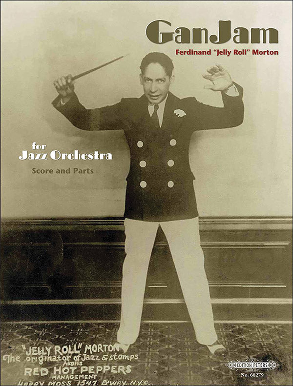 GanJam for Jazz Orchestra (Full Score) Cover Image