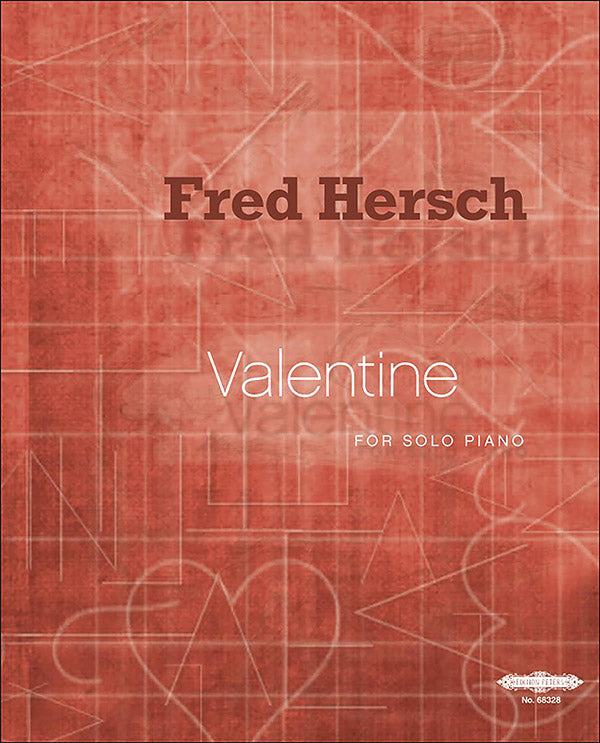 Valentine for Piano Cover Image