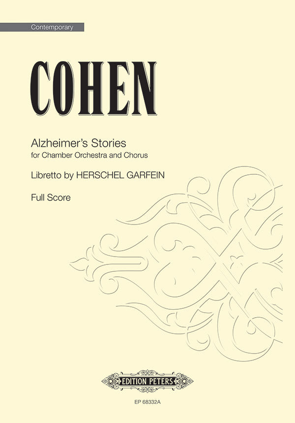 Alzheimer's Stories (Full Score) Cover Image
