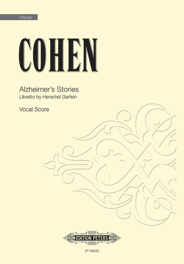 Alzheimer's Stories (Vocal Score) Cover Image