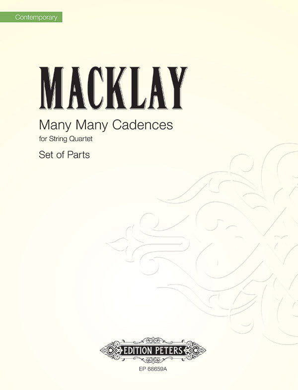 Many Many Cadences Cover Image