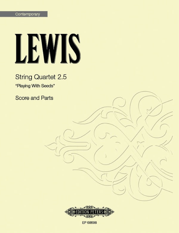 String Quartet 2.5. "Playing with Seeds" Cover Image