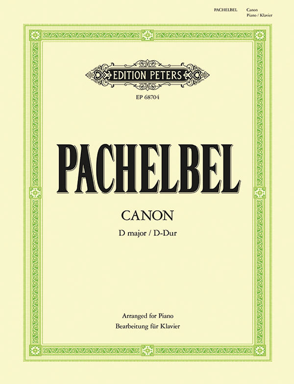 Canon in D major Cover Image